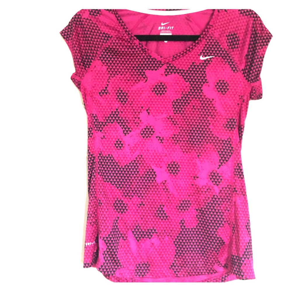 Nike: Dri Fit running short sleeve shirt